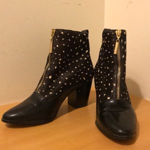 Kate Spade SATURDAY pony hair boots